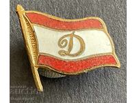 973 Romania football club Dinamo Bucharest enamel badge