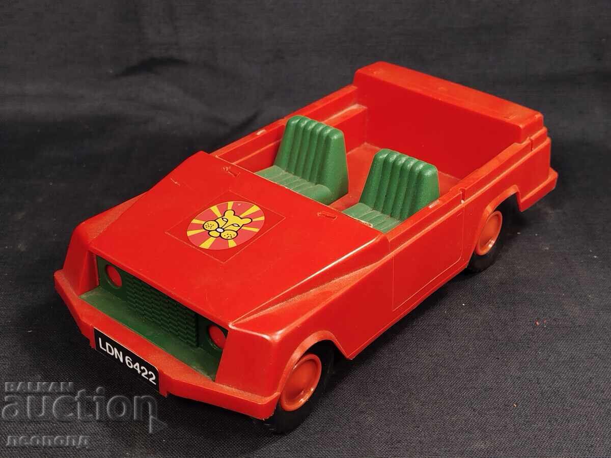 BZC OLD RETRO SOC POLISH PLASTIC TOY CAR