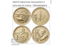 Set $1 US dollar Innovation dollars “P” 2024