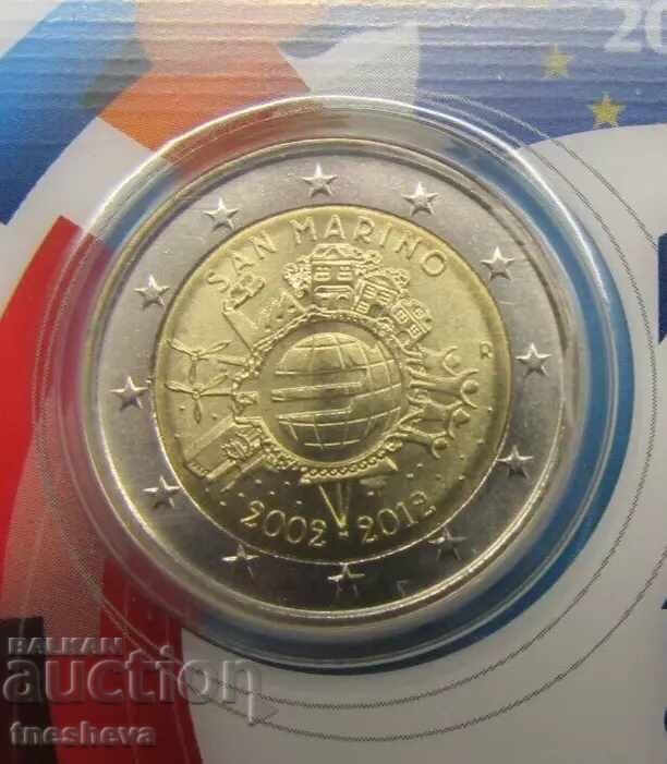 Auction 2 EURO Commemorative Coin - San Marino 2012 Auction 2 EURO Commemorative Coin - San Marino 2012