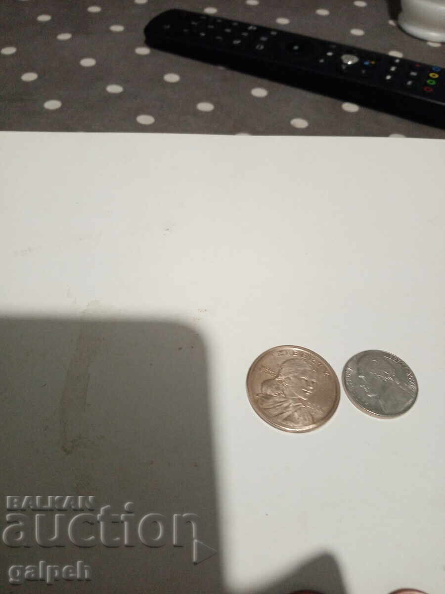 COINS USA - 2000 - 4 pcs. - 2.2 BGN. with price 2.20 BGN | € 1.12 COINS USA - 2000 - 4 pcs. - 2.2 BGN. with price 2.20 BGN | € 1.12