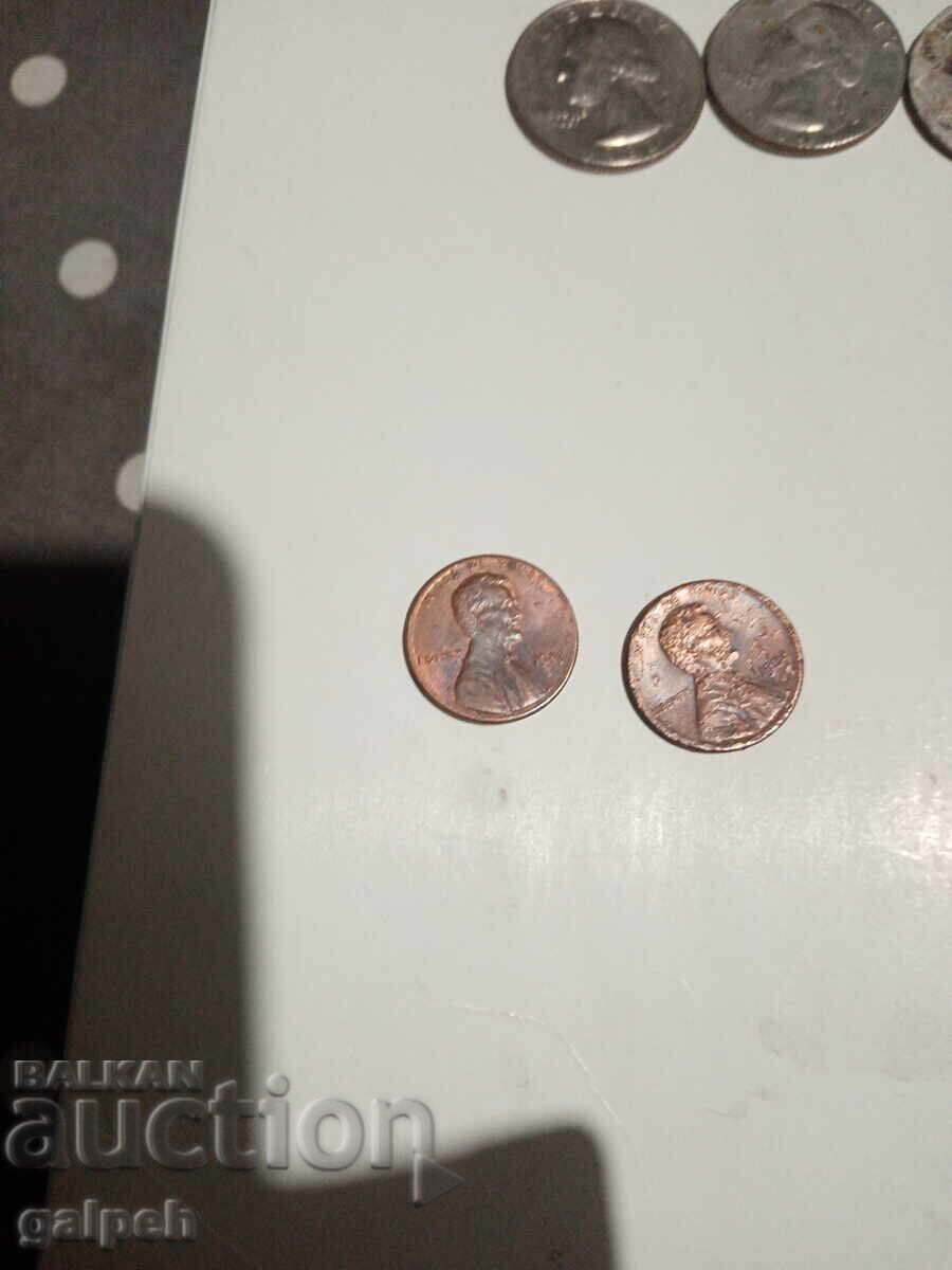 Аукцион МОНЕТИ САЩ - 1983,4,5 г. - 5 бр. - 1.5 лв. Аукцион МОНЕТИ САЩ - 1983,4,5 г. - 5 бр. - 1.5 лв.