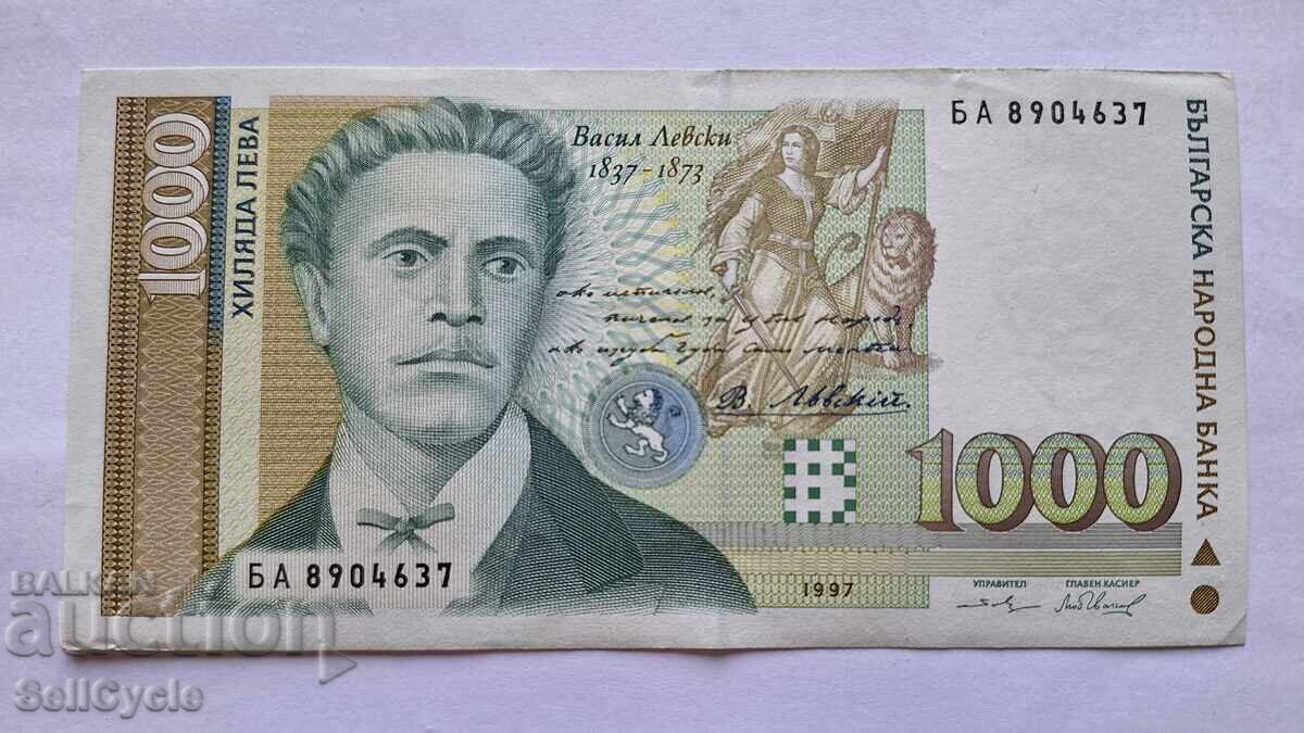 ✅BULGARIA | 1000 lev 1997 - WELL PRESERVED ❗