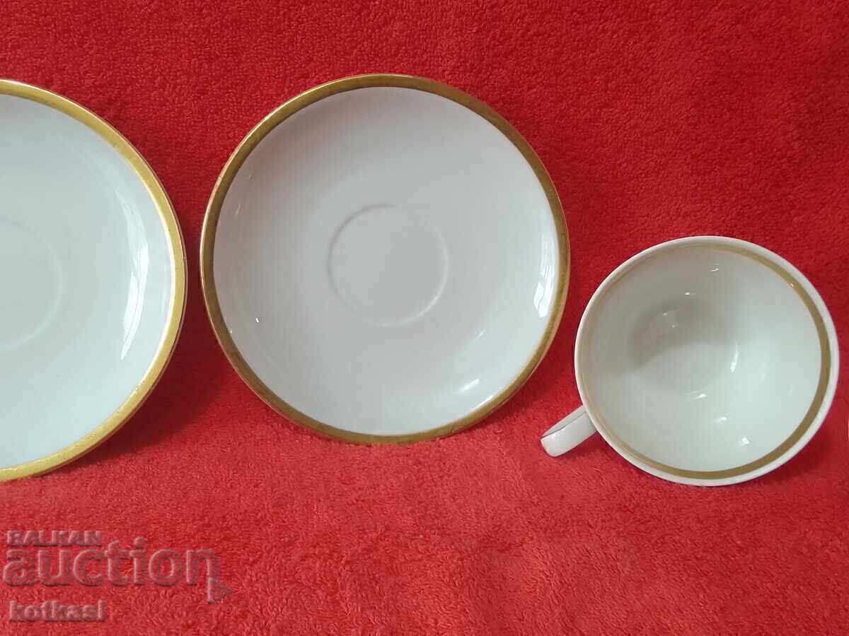 Два стари двойни порцеланови сета Германия Lettin - 5 Два стари двойни порцеланови сета Германия Lettin - 5