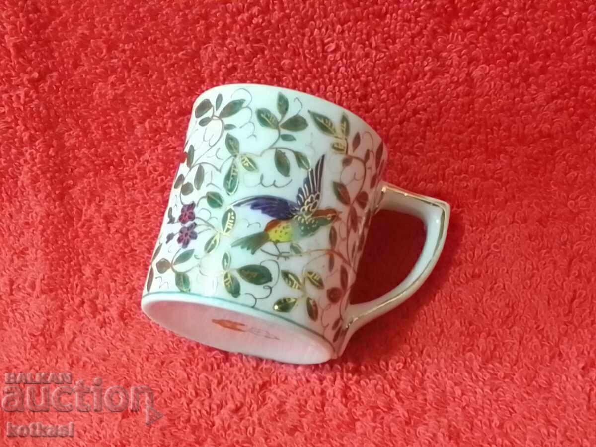 Παλιό πορσελάνινο διπλό σετ μόκα πορσελάνης Γερμανίας με σήμανση - 6 Παλιό πορσελάνινο διπλό σετ μόκα πορσελάνης Γερμανίας με σήμανση - 6