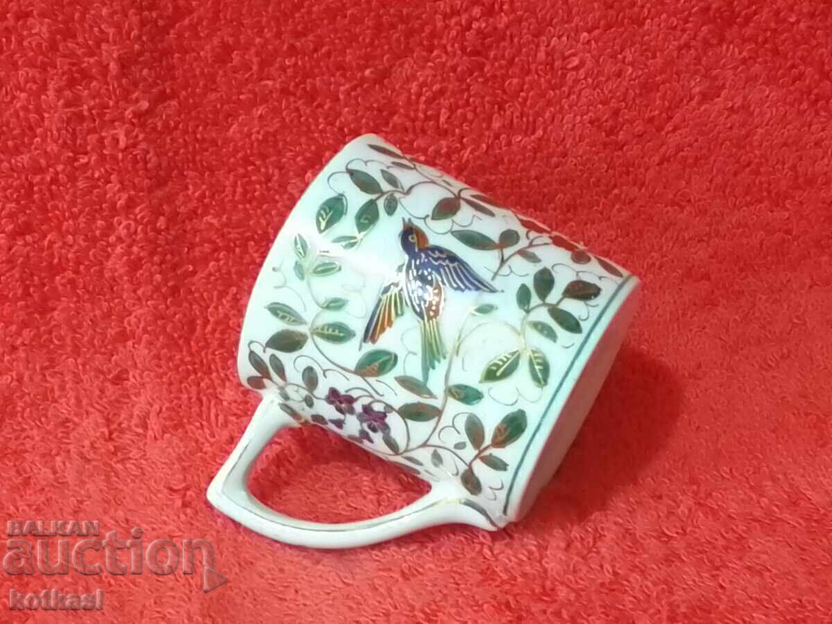 Παλιό πορσελάνινο διπλό σετ μόκα πορσελάνης Γερμανίας με σήμανση - 7 Παλιό πορσελάνινο διπλό σετ μόκα πορσελάνης Γερμανίας με σήμανση - 7