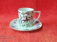 Set vechi de porțelan dublu Moka, Germania, marcat