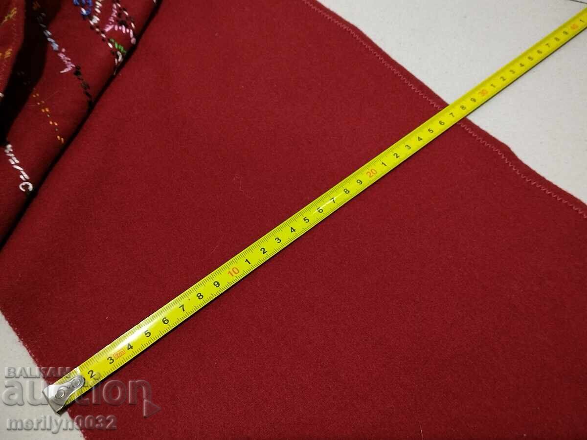 Παράδοση Μάλλινη χειροποίητη αναγεννησιακή ζώνη φοράει 1,90 μέτρα