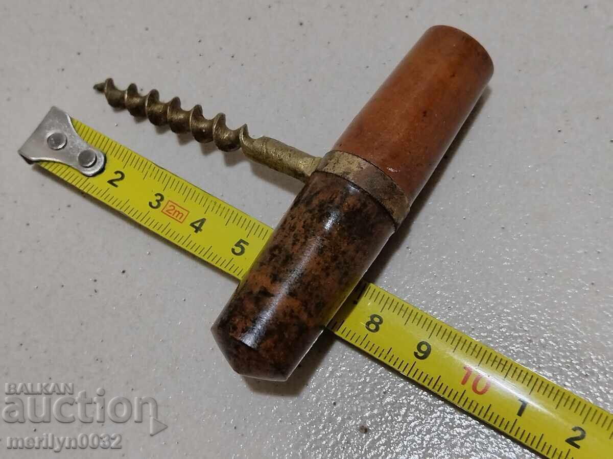 Old bakelite corkscrew, 1940s-1950s, Republic of Bulgaria with price 45.00 BGN | € 23.01 Old bakelite corkscrew, 1940s-1950s, Republic of Bulgaria with price 45.00 BGN | € 23.01