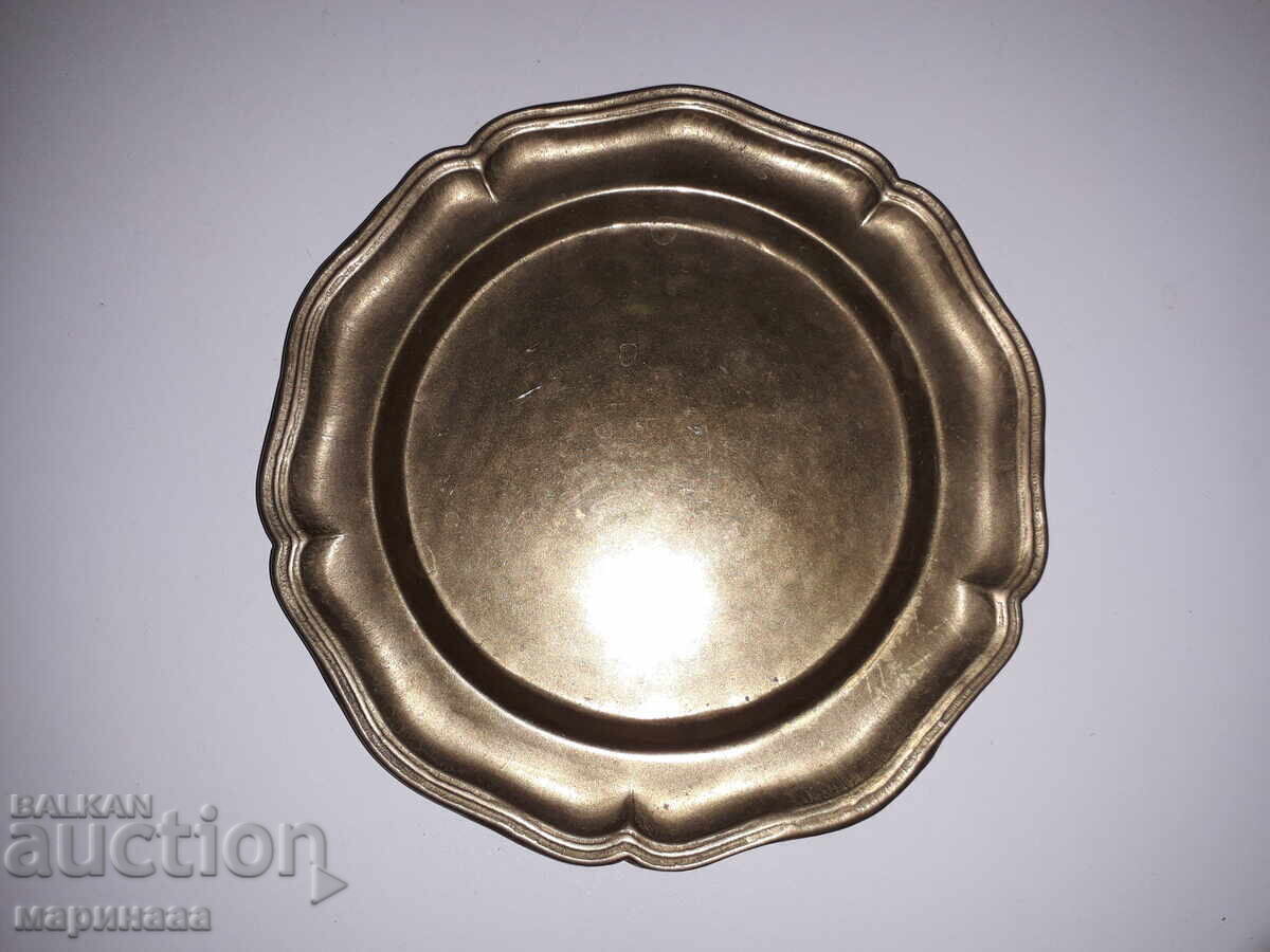 SOLID PLATE. BRASS SOLID PLATE. BRASS