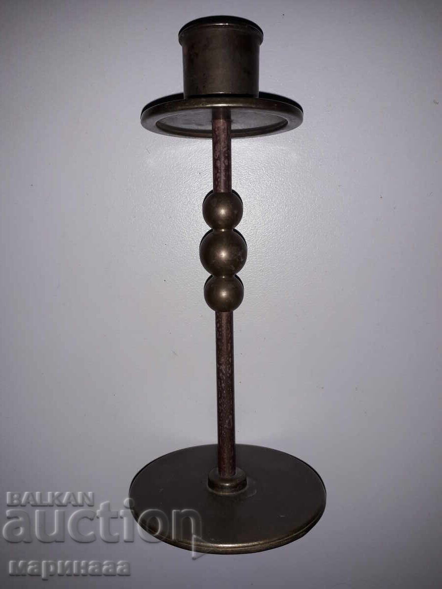 OLD CANDLEHOLDER. BRASS