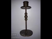 OLD CANDLEHOLDER. BRASS