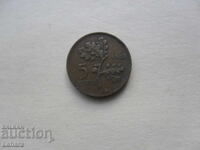 5 kuruş 1960 Turkey