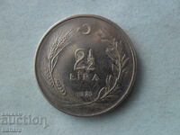 2 1/2 lire 1979 Curcan