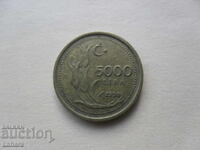 5000 de lire sterline 1998 Curcan