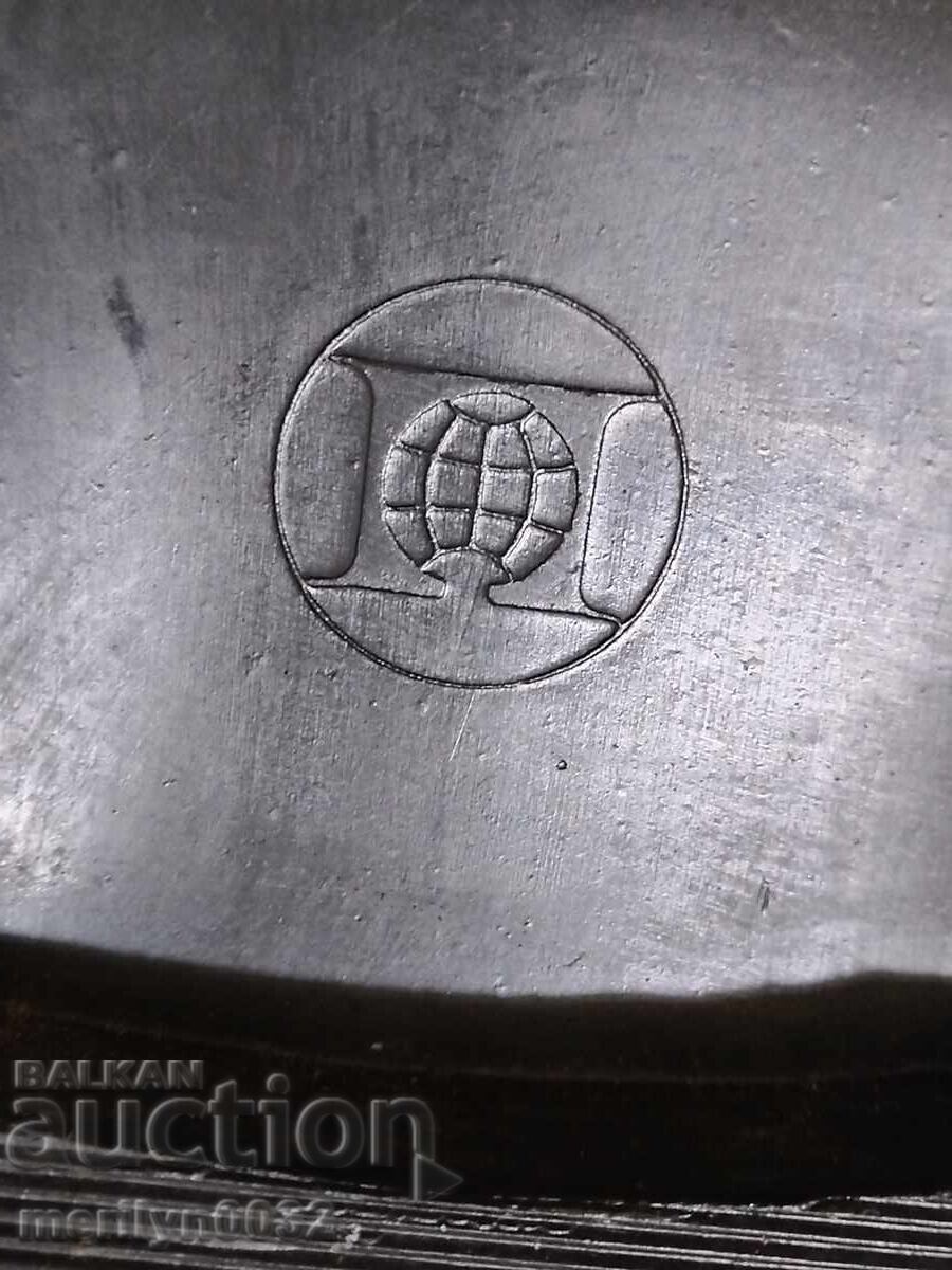 Officer's shoes size 43, genuine leather, 80s, Ministry of Internal Affairs of the Republic of Bulgaria - 6