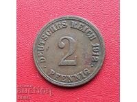 Germania-2 pfennig 1912 A-Berlin