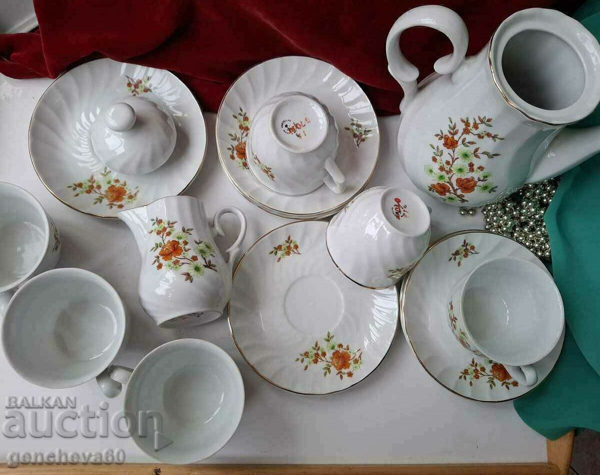 Serviciu de cafea din porțelan bulgăresc de primă clasă - 7