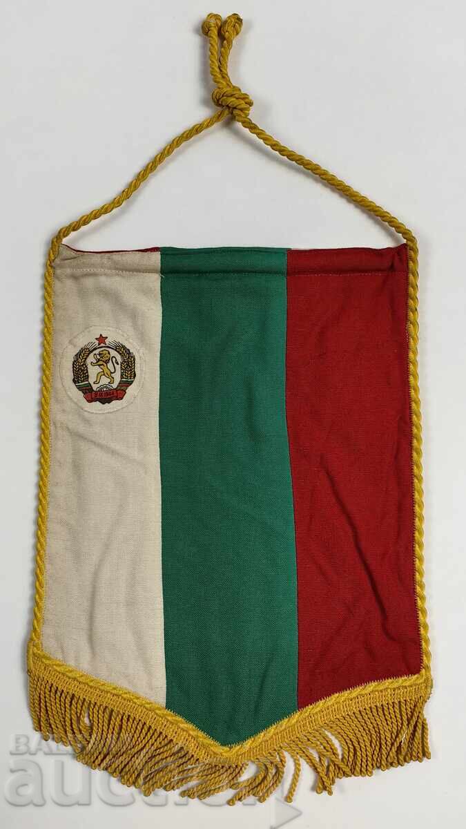 FLAG BANNER FLAG BANNER NRB BULGARIA EARLY COAT OF ARMS