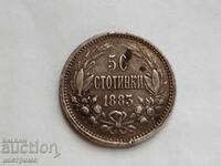 50 cents 1883 - A 5043