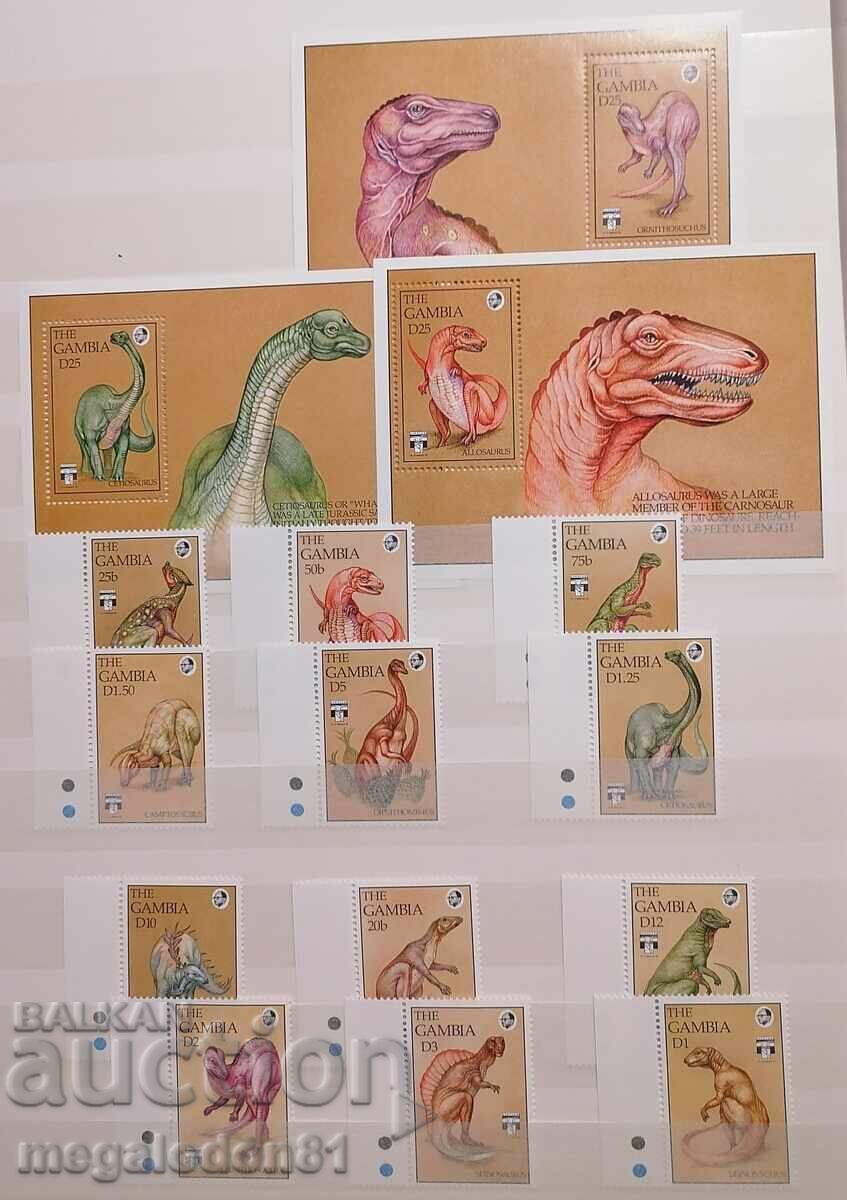 Γκάμπια - προϊστορική πανίδα, δεινόσαυροι