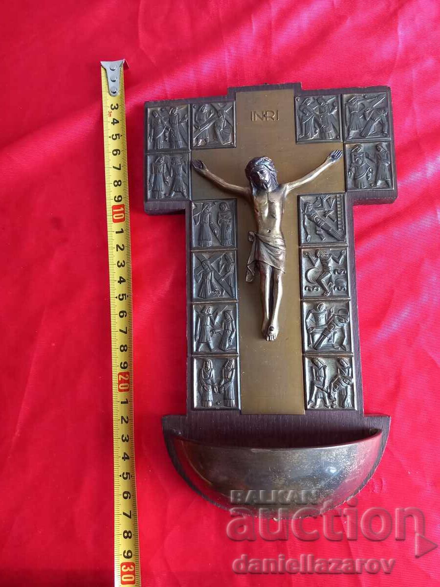 Old Cross, Crucifixion, Incandescent Light, Religious Scenes - 6 Old Cross, Crucifixion, Incandescent Light, Religious Scenes - 6