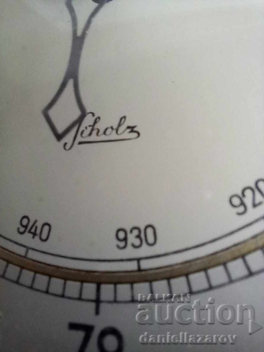Auction  Scholz Old Marine BAROMETER