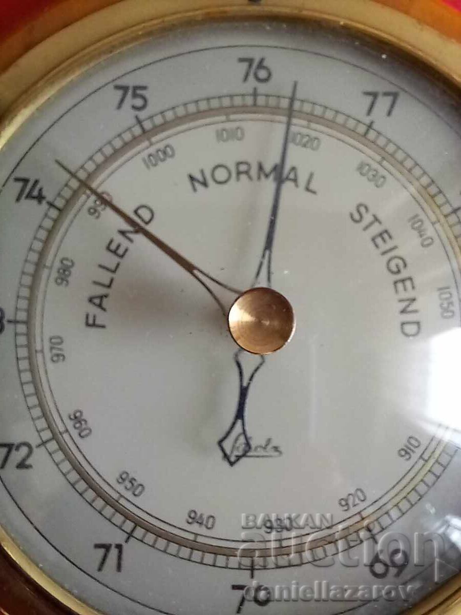 Delivery of Scholz Old Marine BAROMETER