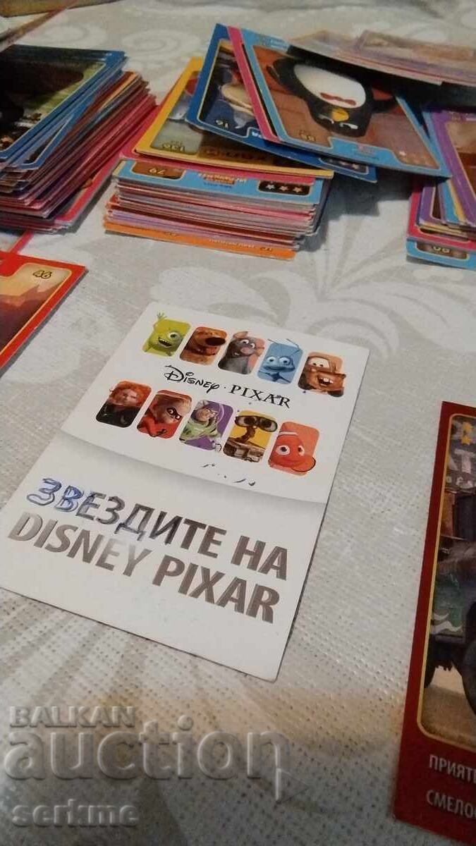 DISNEY PIXAR Cards - 5 DISNEY PIXAR Cards - 5