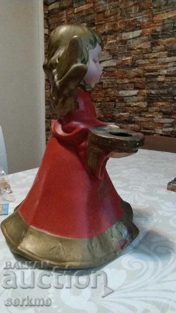 Angel candlestick large 32cm. with price 40.00 BGN | € 20.45