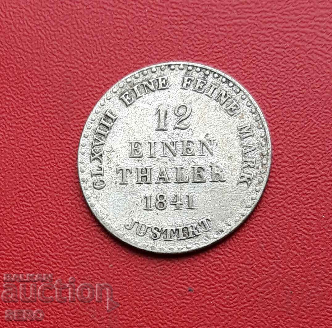 Germany-Hanover-1/12 Thaler 1841