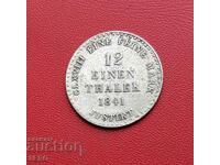 Germany-Hanover-1/12 Thaler 1841