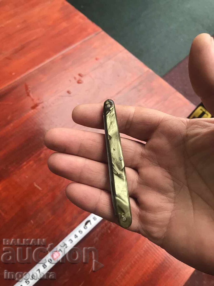 Auction FOLDING KNIFE, OLD BLADE, GABROVO Auction FOLDING KNIFE, OLD BLADE, GABROVO