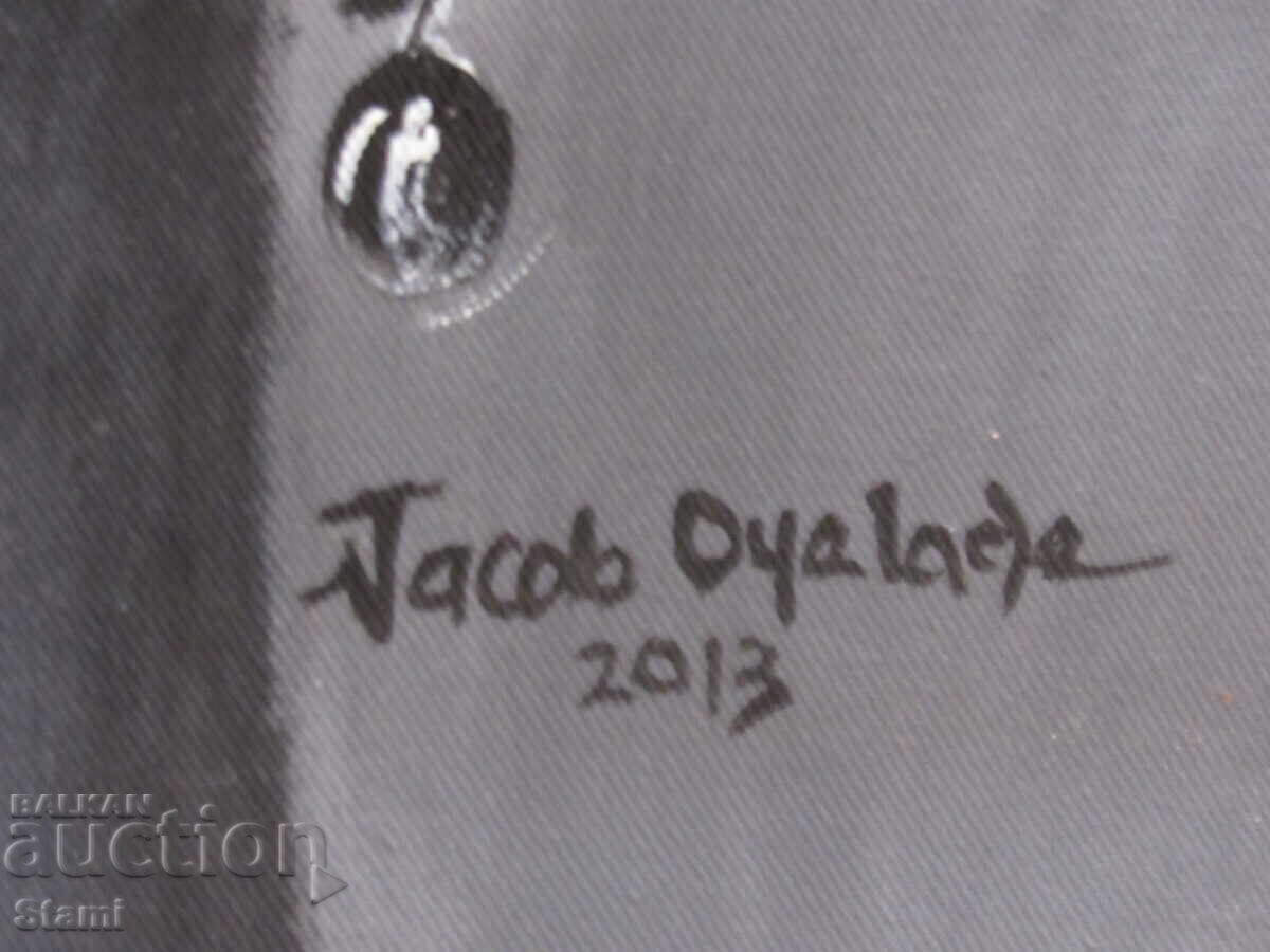 Classic African hairstyle-oil painting-large - 7 Classic African hairstyle-oil painting-large - 7