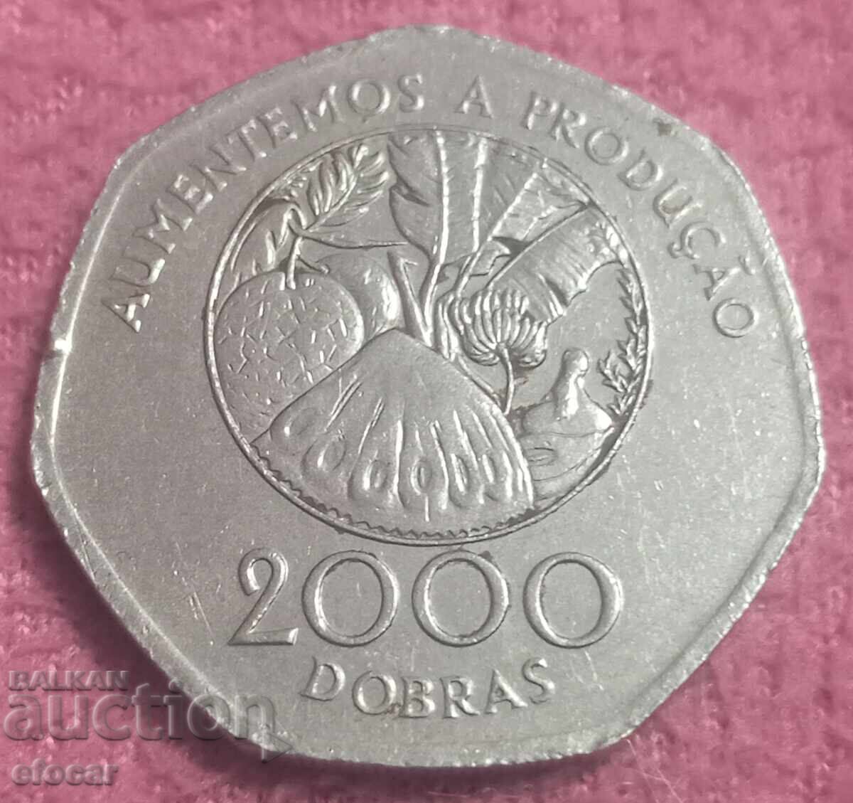 2000 good Sao Tome and Principe 1997 with price 5.00 BGN | € 2.56 2000 good Sao Tome and Principe 1997 with price 5.00 BGN | € 2.56