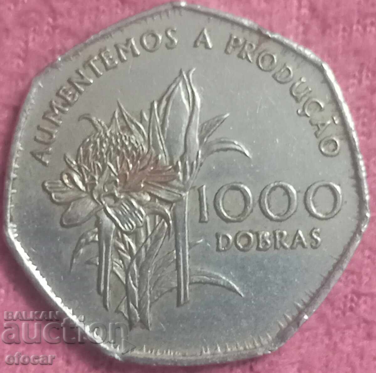 1000 buni Sao Tome și Principe 1997