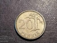 1983 20 pence Finlanda