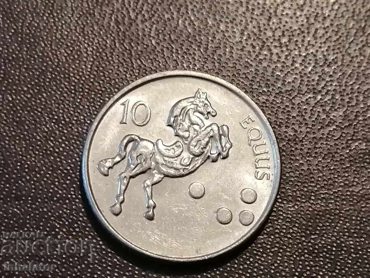 Slovenia 10 tolari 2000