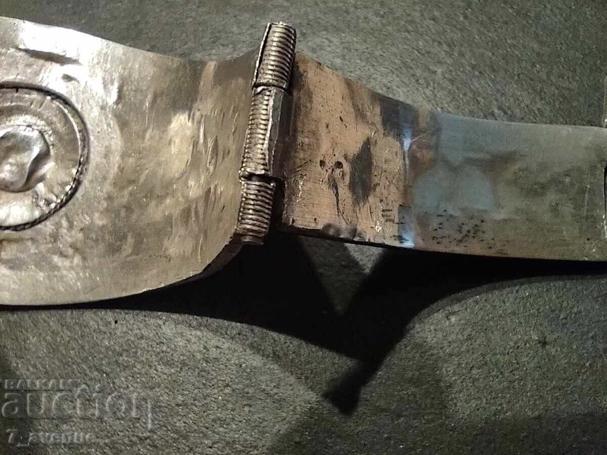 Bratara veche, argint, ornamente, timbru, 22.12.2024 - 7 Bratara veche, argint, ornamente, timbru, 22.12.2024 - 7