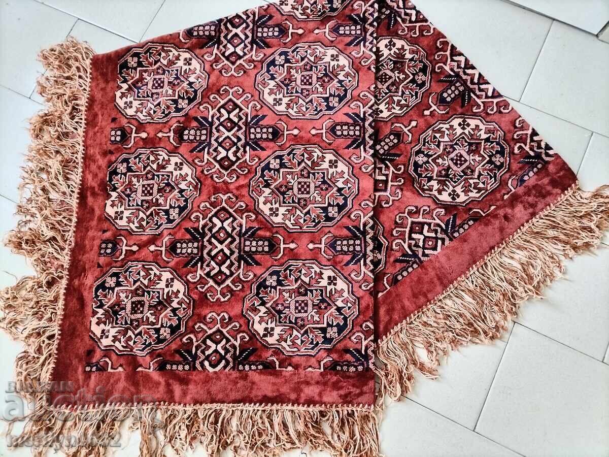 Colorful tablecloth from the USSR era, 160/140 cm - 5