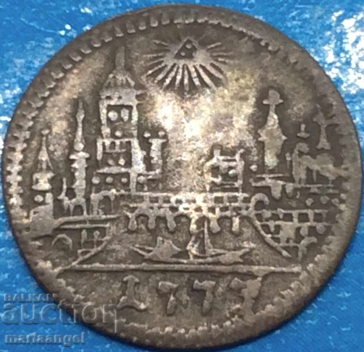 Frankfurt 1 Kreuzer 1777 Germany