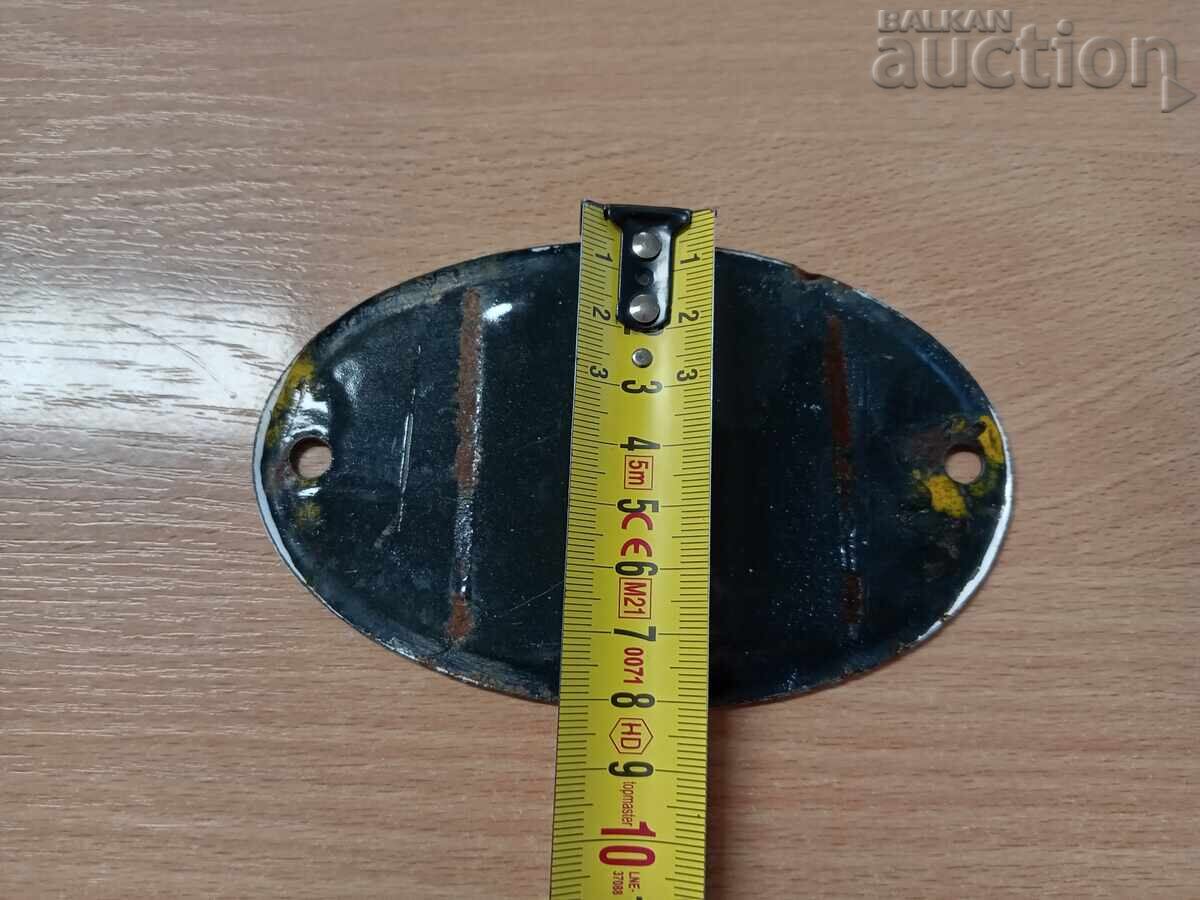 enamel license plate motorcycle moped - 5 enamel license plate motorcycle moped - 5