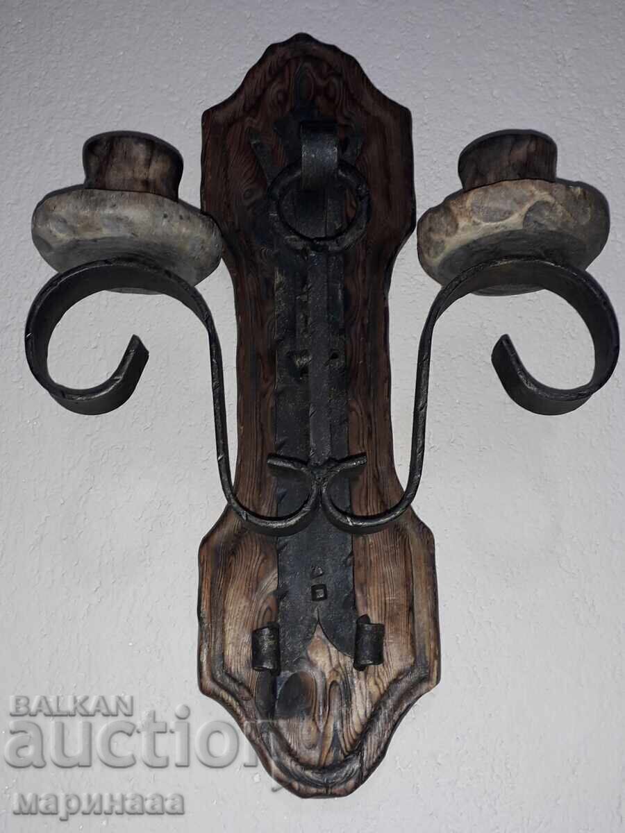 LARGE WALL CANDLEHOLDER. 1,640 KG. SPAIN with price 30.00 BGN | € 15.34 LARGE WALL CANDLEHOLDER. 1,640 KG. SPAIN with price 30.00 BGN | € 15.34