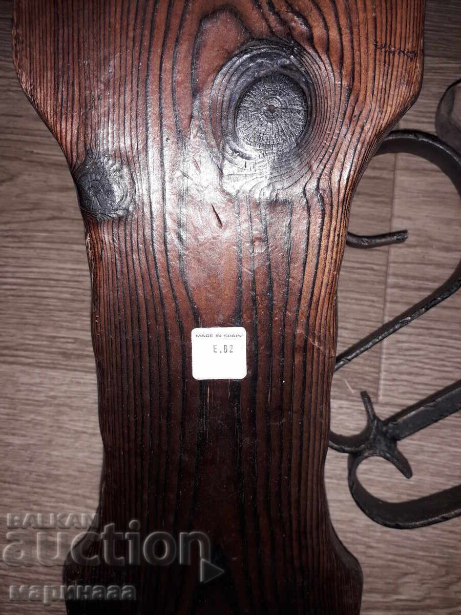 LARGE WALL CANDLEHOLDER. 1,640 KG. SPAIN - 5 LARGE WALL CANDLEHOLDER. 1,640 KG. SPAIN - 5