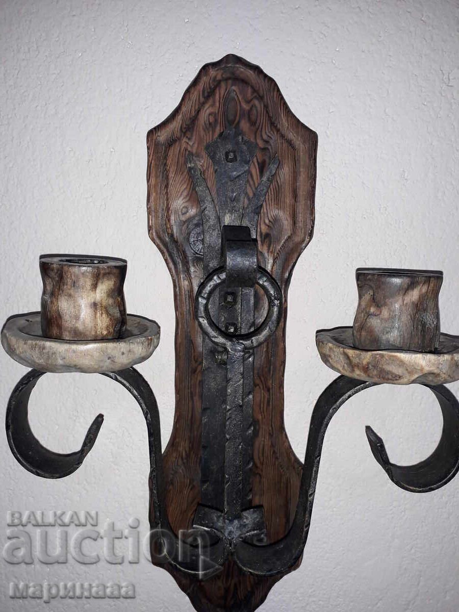 LARGE WALL CANDLEHOLDER. 1,640 KG. SPAIN - 6 LARGE WALL CANDLEHOLDER. 1,640 KG. SPAIN - 6