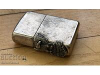 Посребрена запалка Zippo Harley Davidson