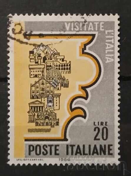 Italy 1966 Buildings Stamp