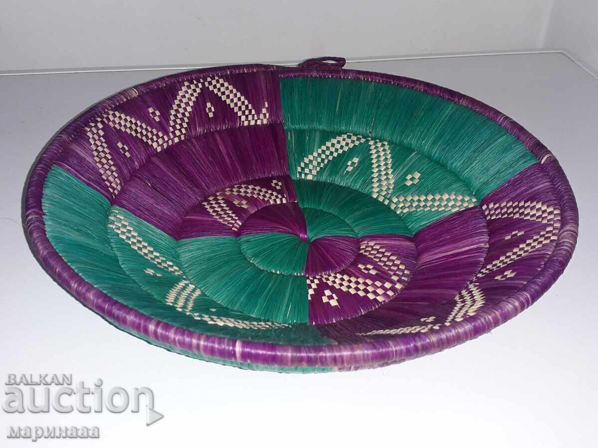 Auction  LARGE SOLID BASKET. NEW. INDIA
