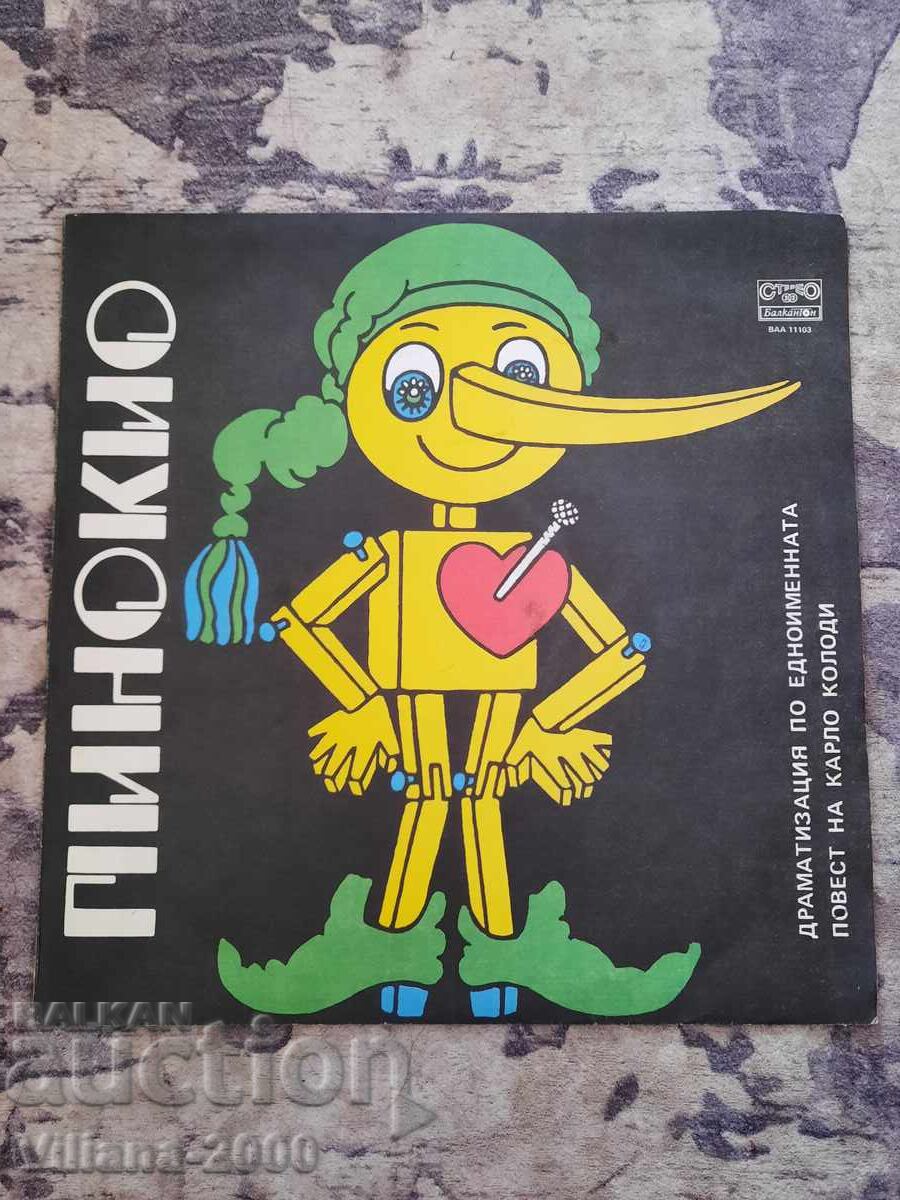 Record de gramofon-Pinocchio