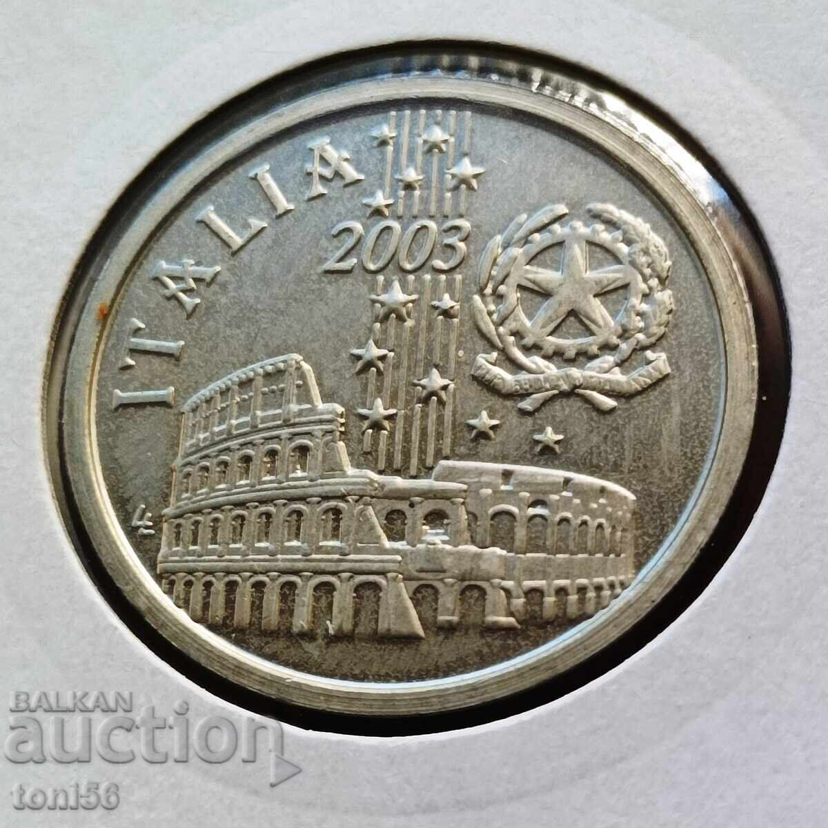 Italy in the Eurozone 2003 - plaque with price 4.00 BGN | € 2.05 Italy in the Eurozone 2003 - plaque with price 4.00 BGN | € 2.05